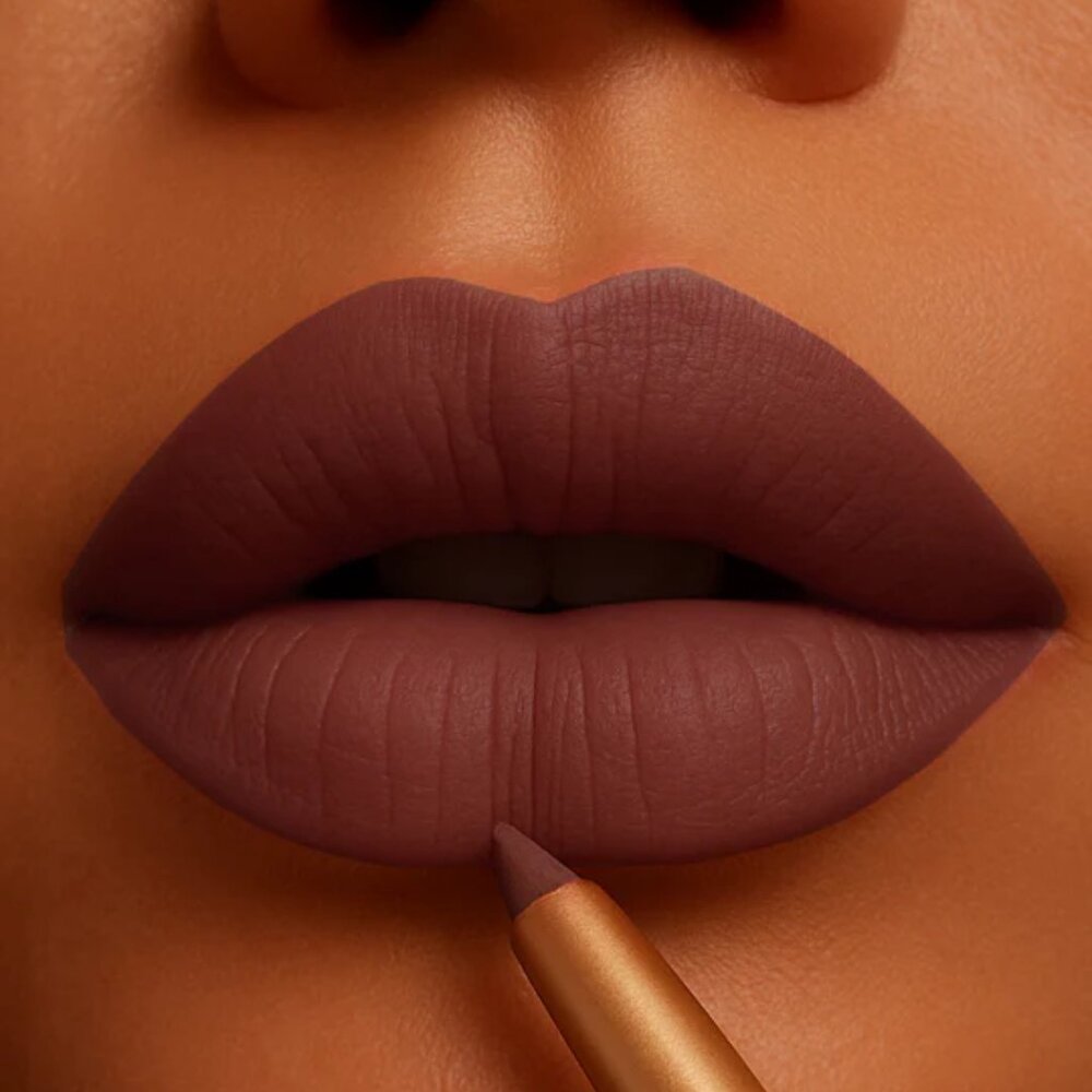 Matte Lip Liner Pencil - Dusty Mauve